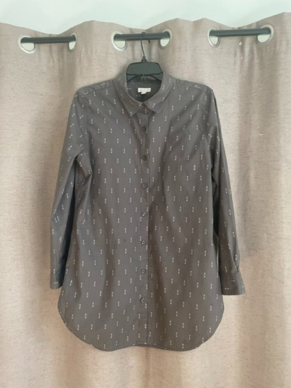 Garnet Hill 100% Pima Cotton Tunic shirt